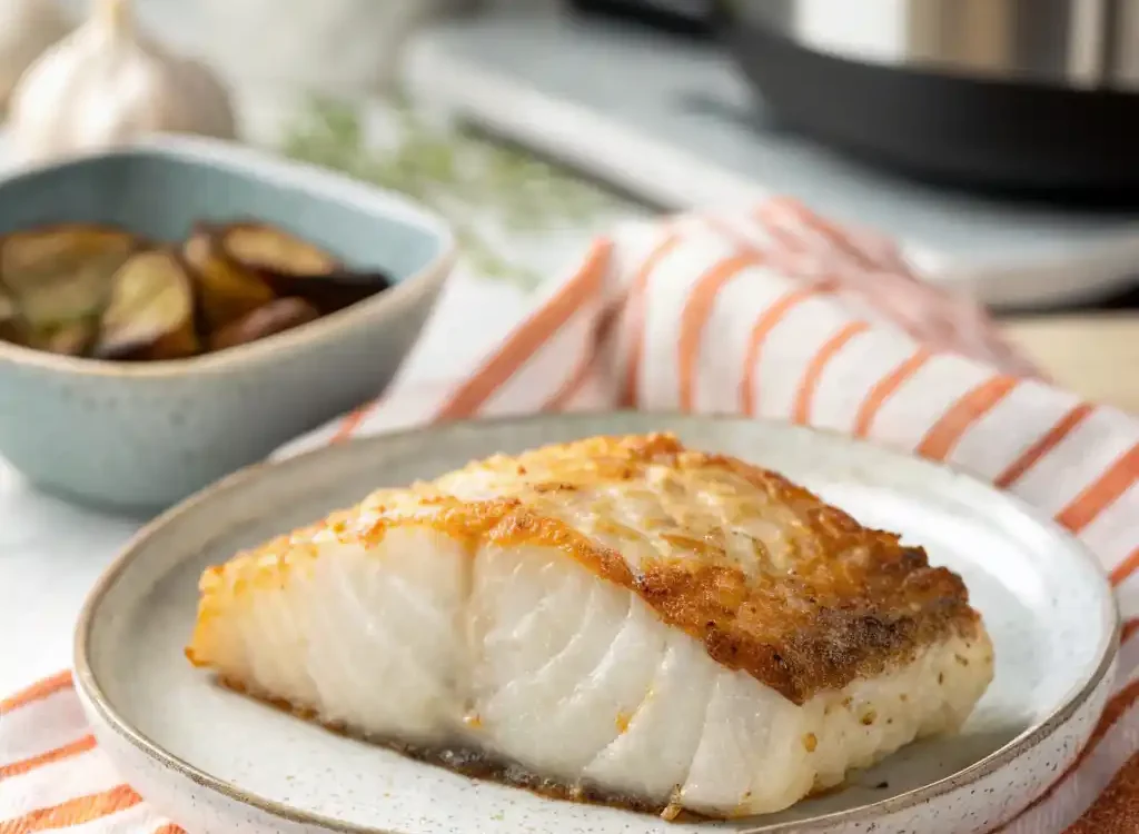 Air Fryer Halibut