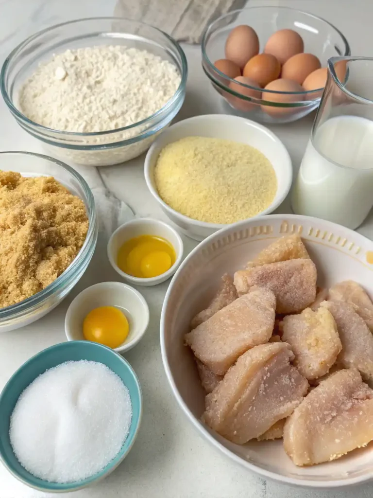 air fryer catfish nuggets ingredients