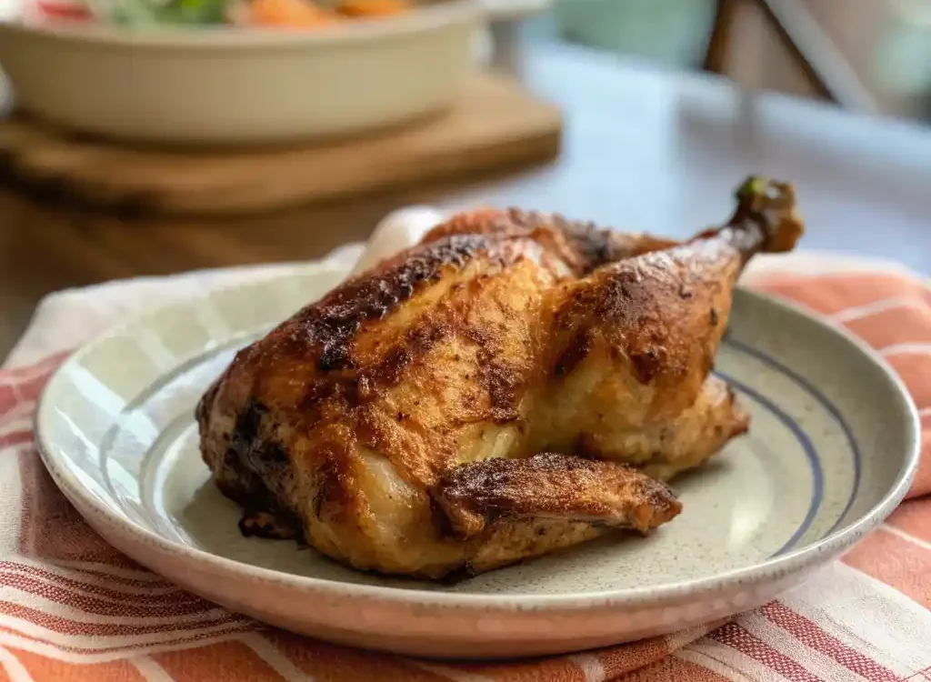 air fryer half chicken