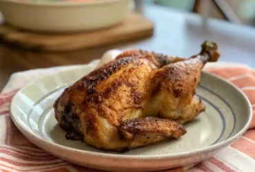 air fryer half chicken