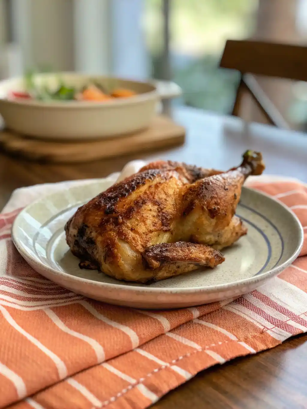 Perfect Air Fryer Half Chicken Recipe (Juicy & Crispy Skin) 27 air fryer half chicken