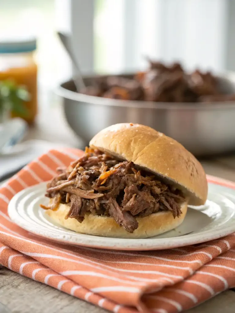 Easy Air Fryer Pulled Beef: Quick BBQ Flavor! 25 air fryer pulled beef