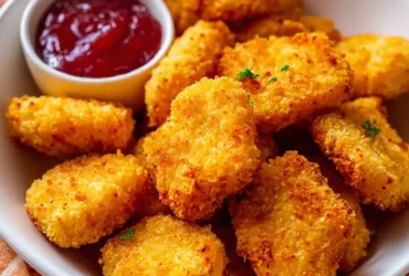 ground chicken nuggets air fryer