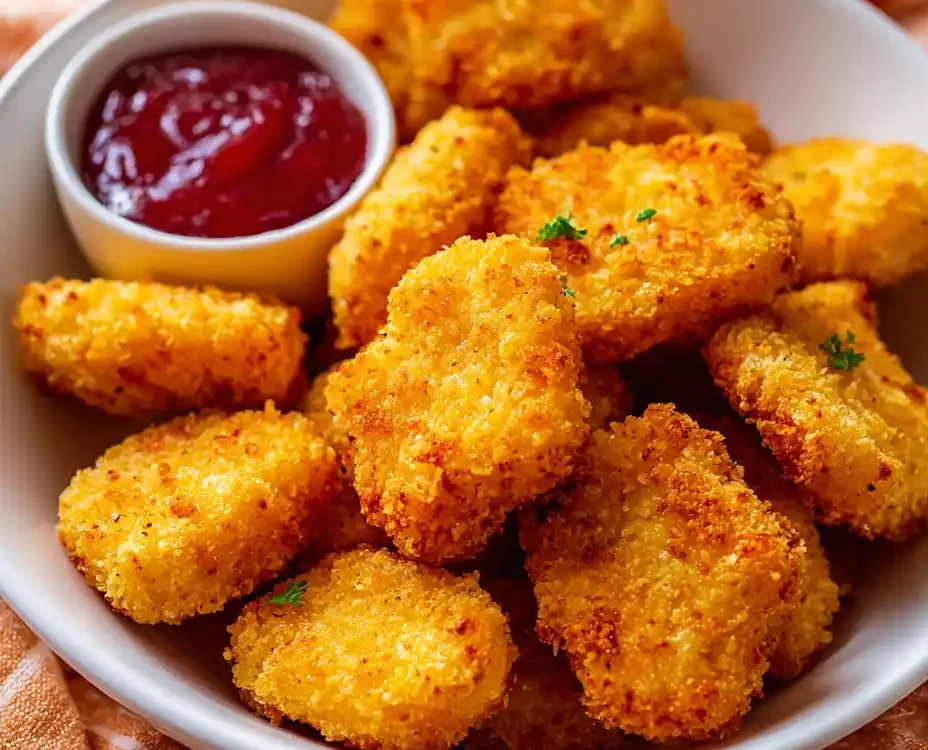 ground chicken nuggets air fryer
