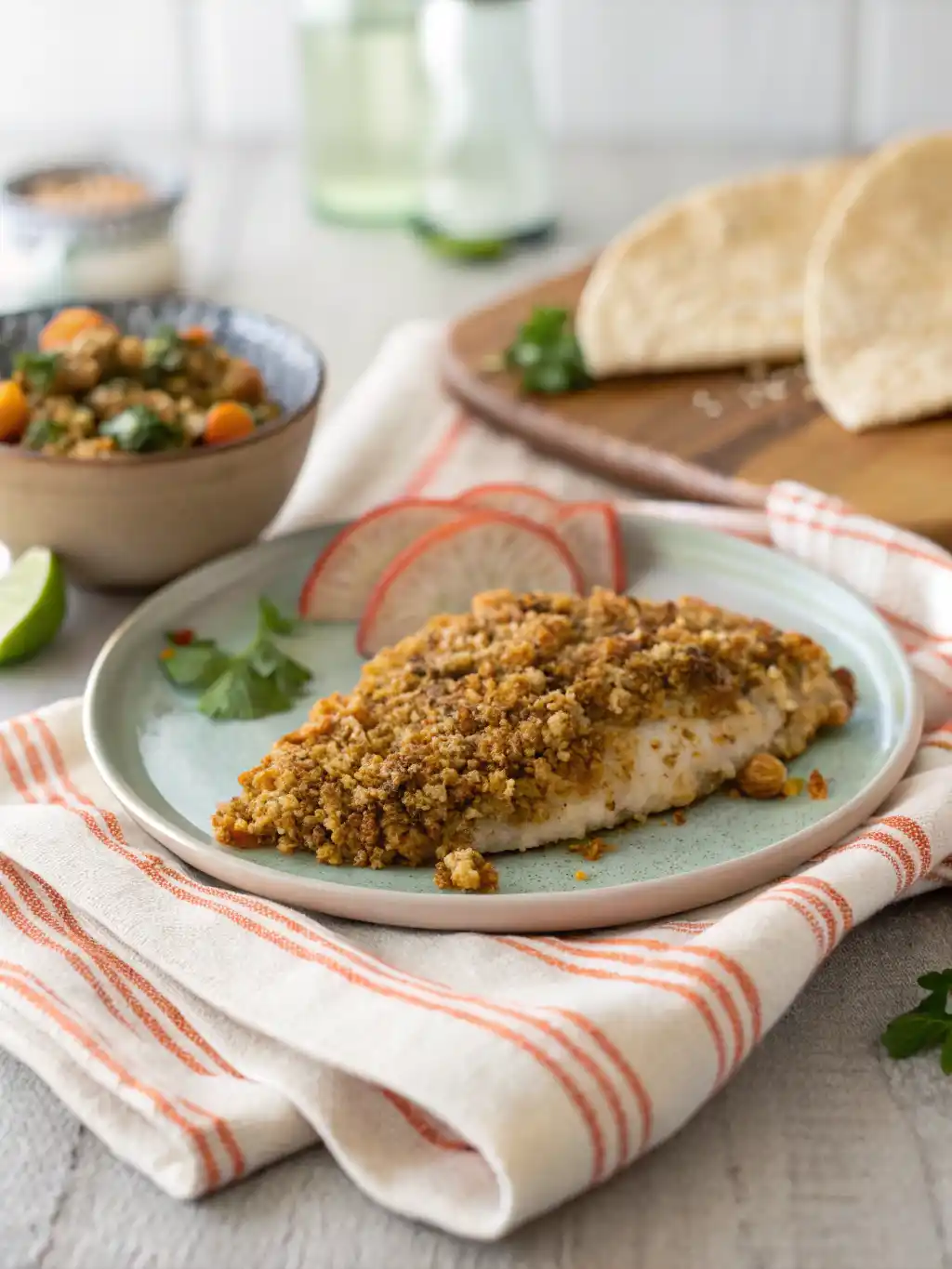 Easy Tortilla Crusted Tilapia Air Fryer Recipe (Crispy!) 27 tortilla crusted tilapia air fryer