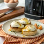 air fryer poached eggs