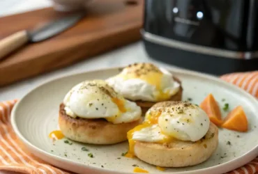 air fryer poached eggs