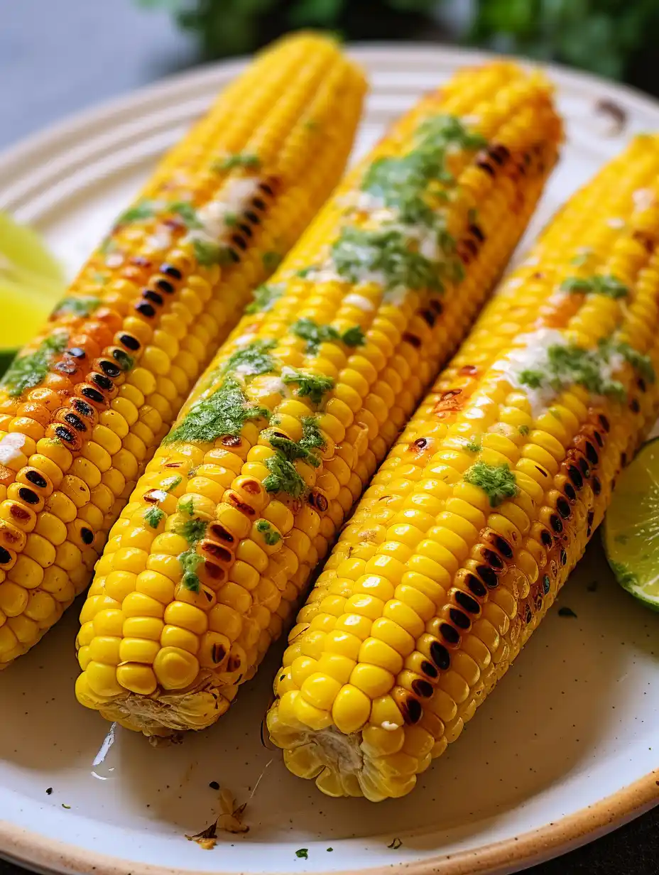 15 Minutes Air Fryer Corn on the Cob – Quick & Juicy 27 Air Fryer Corn on the Cob served 1