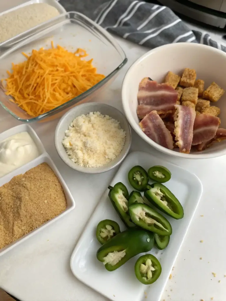 Air Fryer Jalapeno Popper Bites – Crispy, Cheesy & Easy 26 Ingredients for air fryer jalapeno popper bites recipe