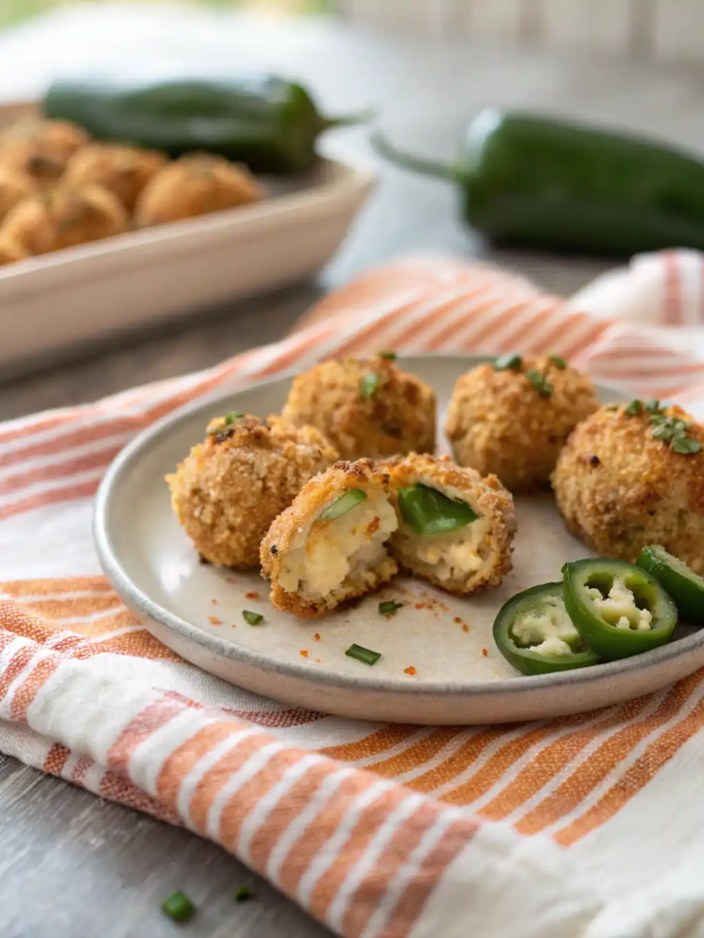 Air Fryer Jalapeno Popper Bites – Crispy, Cheesy & Easy 27 Crispy air fryer jalapeno popper bites with golden coating