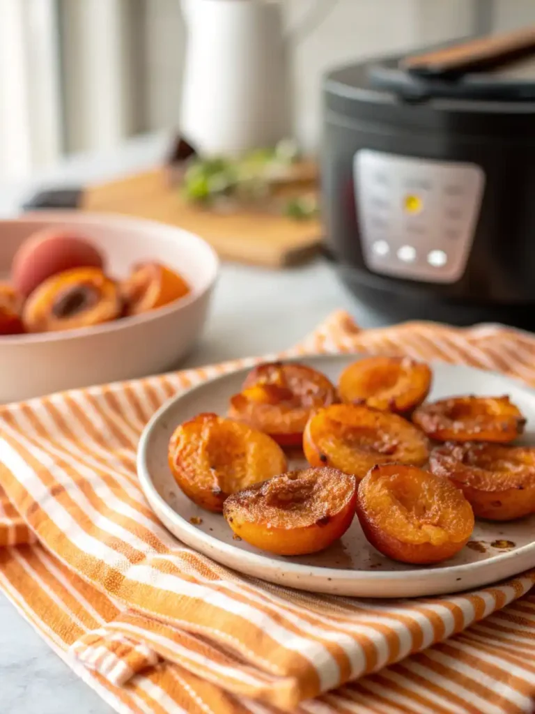 Air Fryer Apricots – Easy Sweet & Healthy Dessert Recipe 29 Air Fryer Apricots Serving
