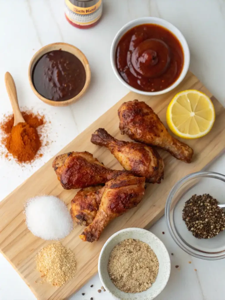 Air Fryer BBQ Chicken Drumsticks – Juicy, Crispy & Flavorful 26 Air Fryer BBQ Chicken Drumsticks ingredients 1