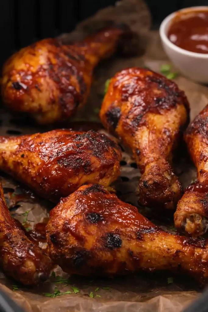 Air Fryer BBQ Chicken Drumsticks – Juicy, Crispy & Flavorful 28 Cooking Air Fryer BBQ Chicken Drumsticks