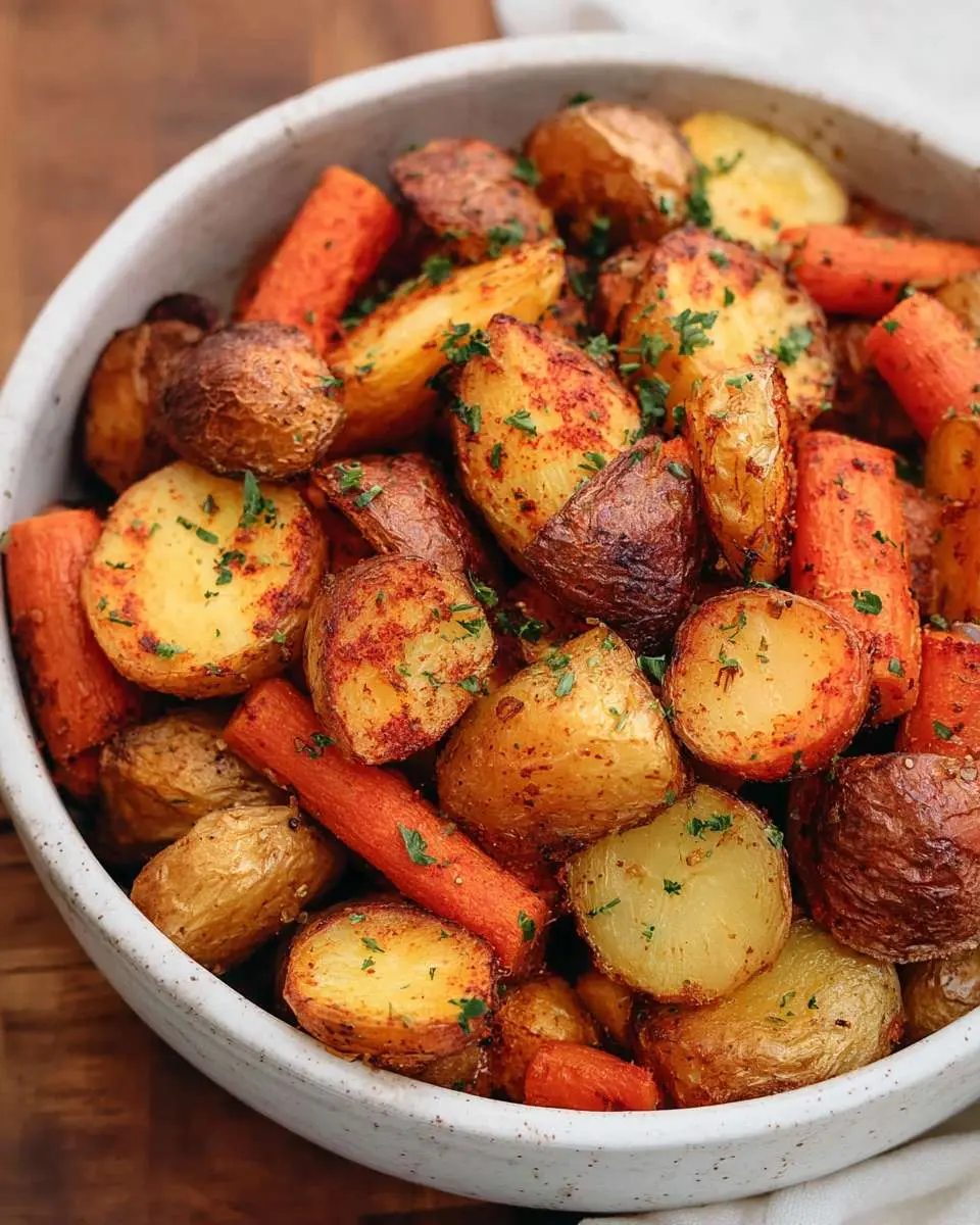 air fryer potatoes and carrots recipe 1