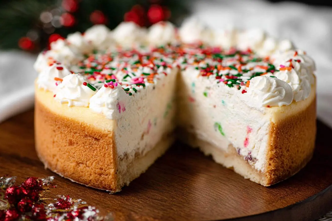 sugar cookie cheesecake 1