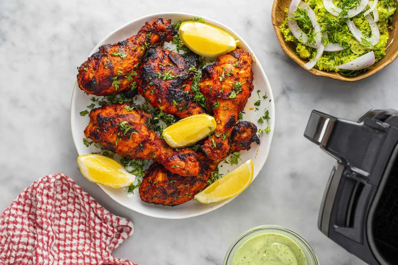 air fryer tandoori chicken 1