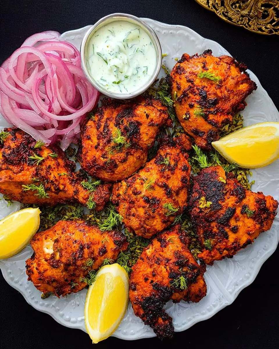 air fryer tandoori chicken recipe 1