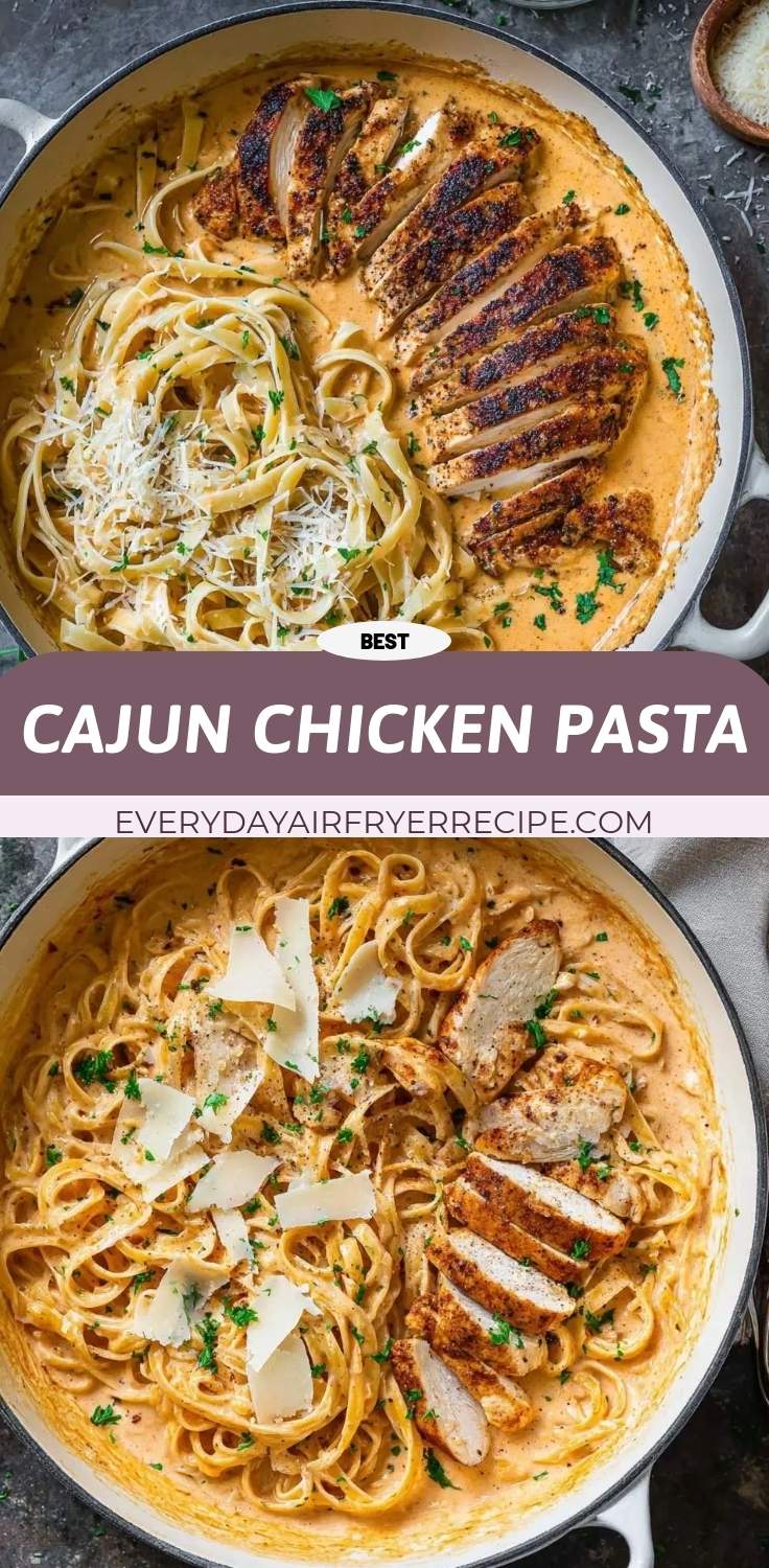 cajun chicken pasta pinterest