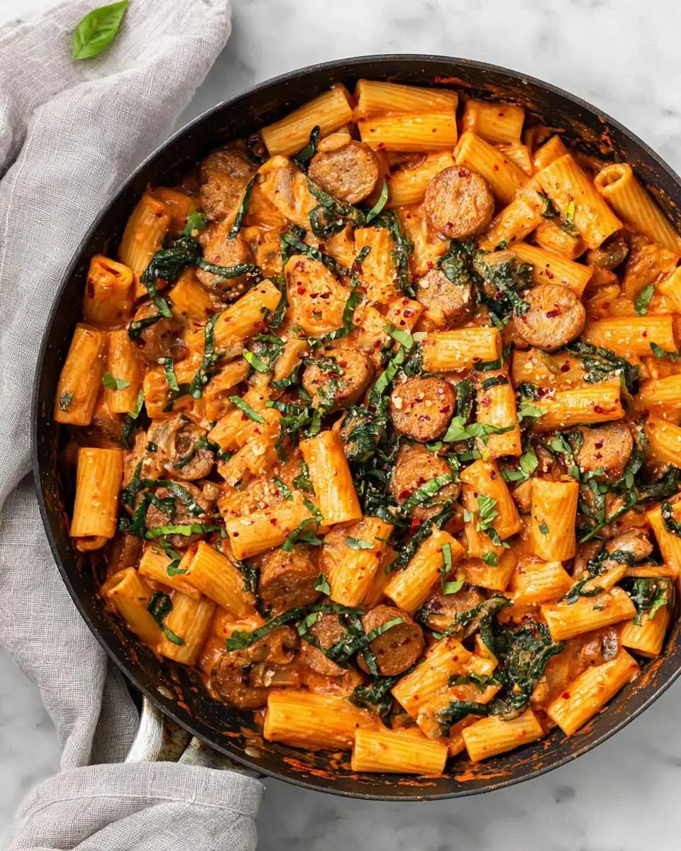 chicken sausage pasta recipe