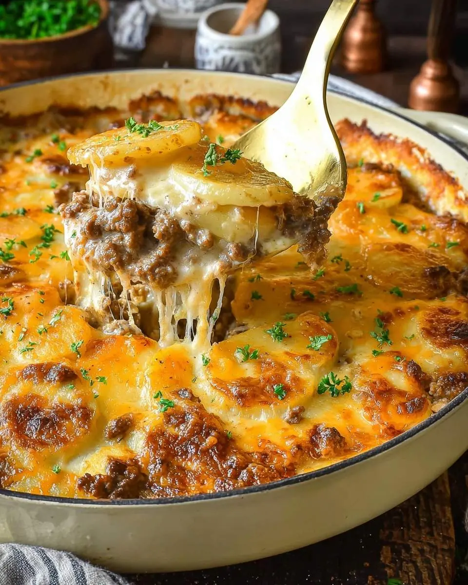 hamburger potato casserole