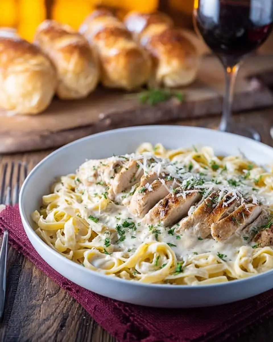 olive garden chicken alfredo recipe