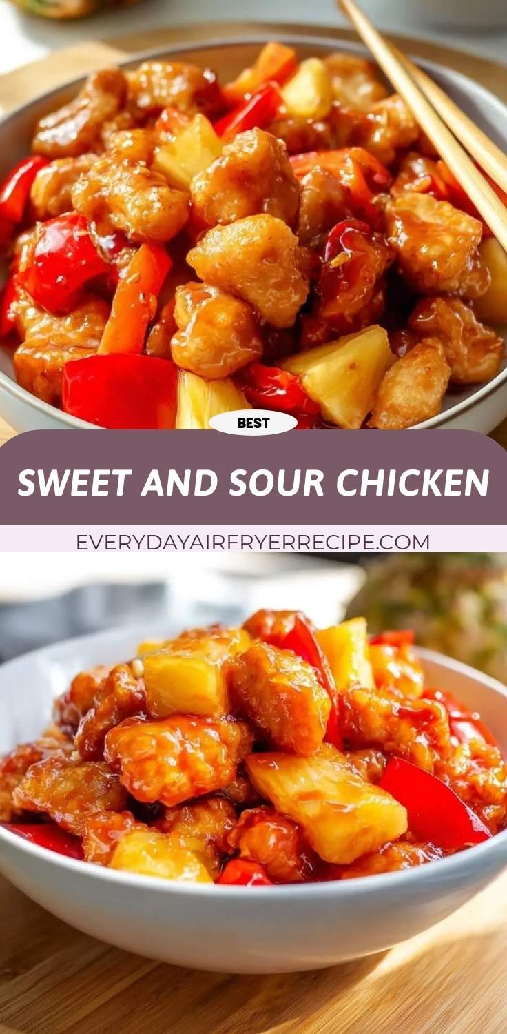 sweet and sour chicken pinterest