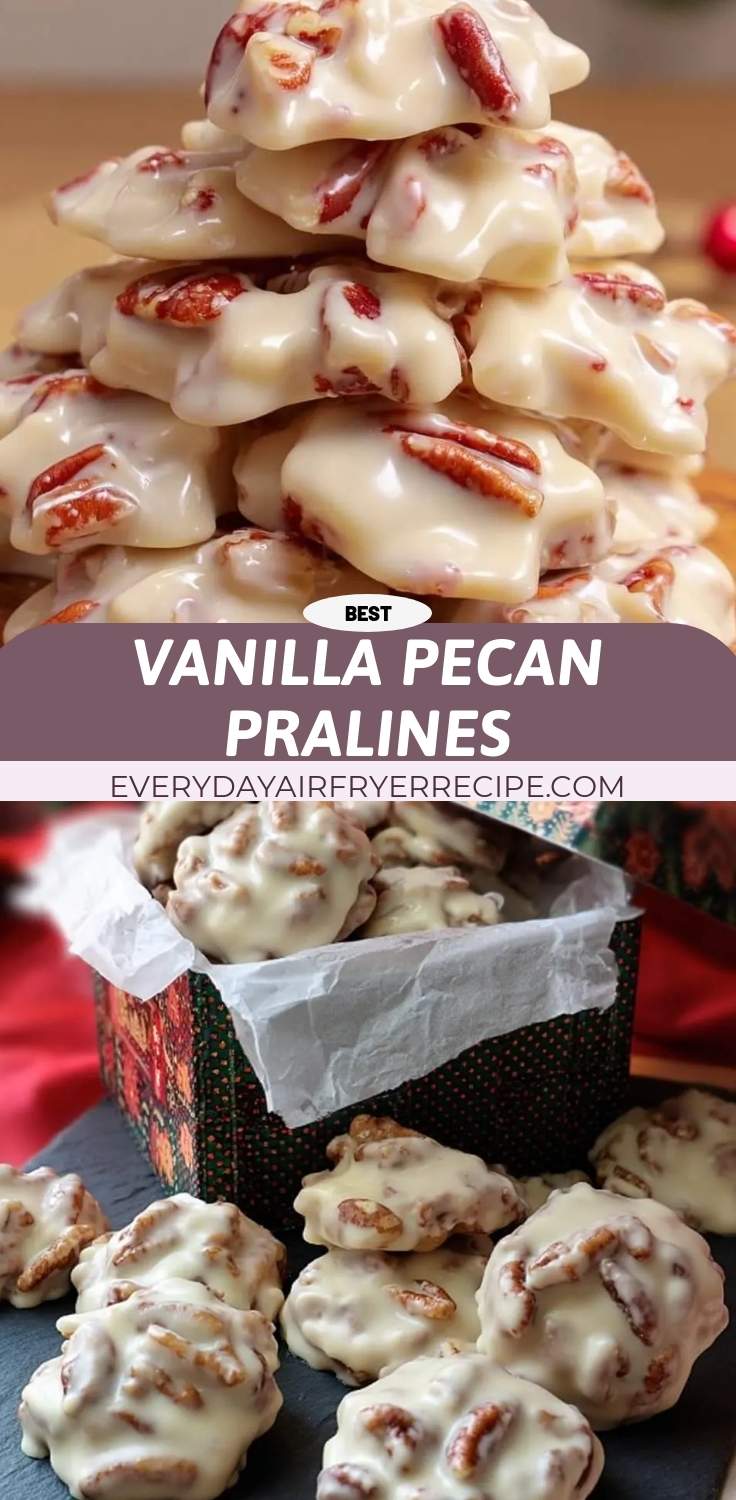 vanilla pecan pralines pinterest