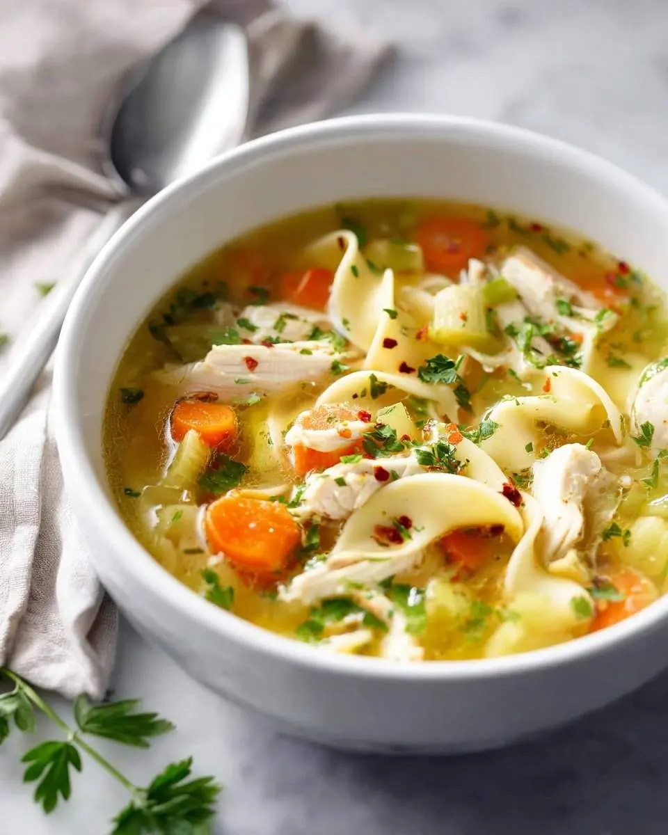 chicken noodle soup