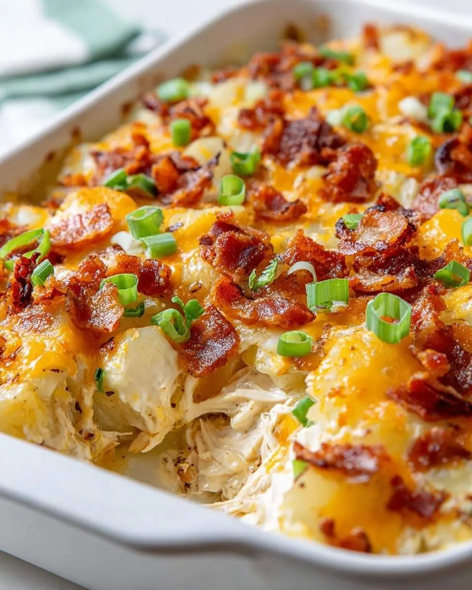 chicken potato casserole