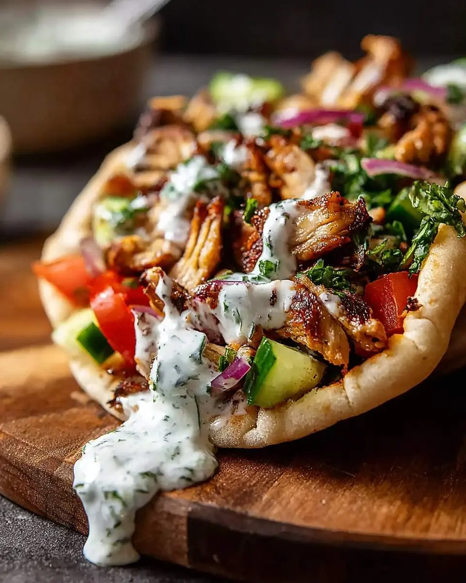 chicken shawarma with garlic sauce recipe