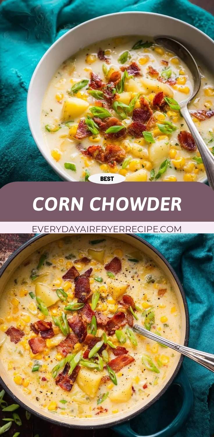 corn chowder pinterest