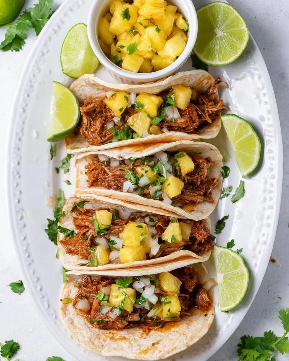 crockpot tacos al pastor recipe
