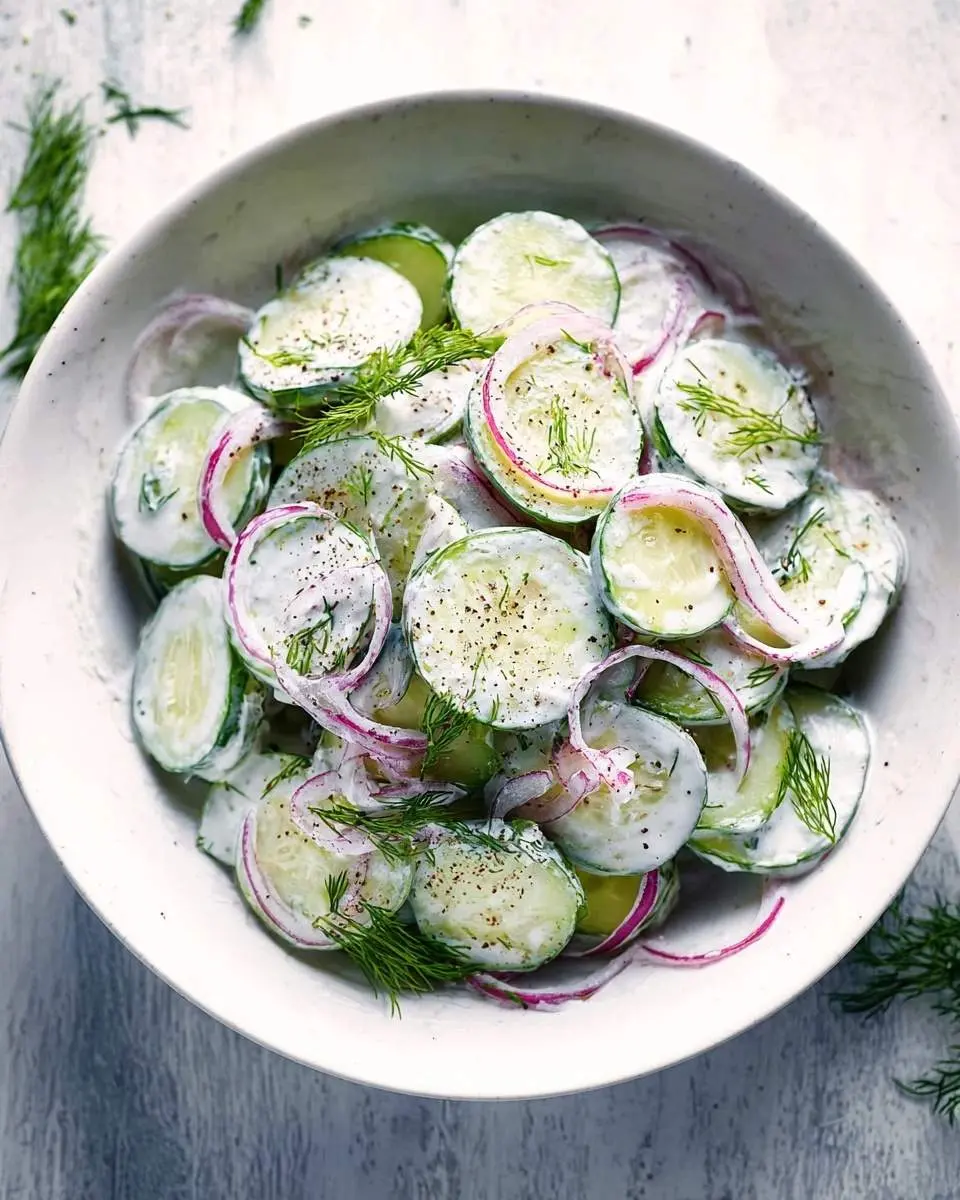 cucumber yogurt salad