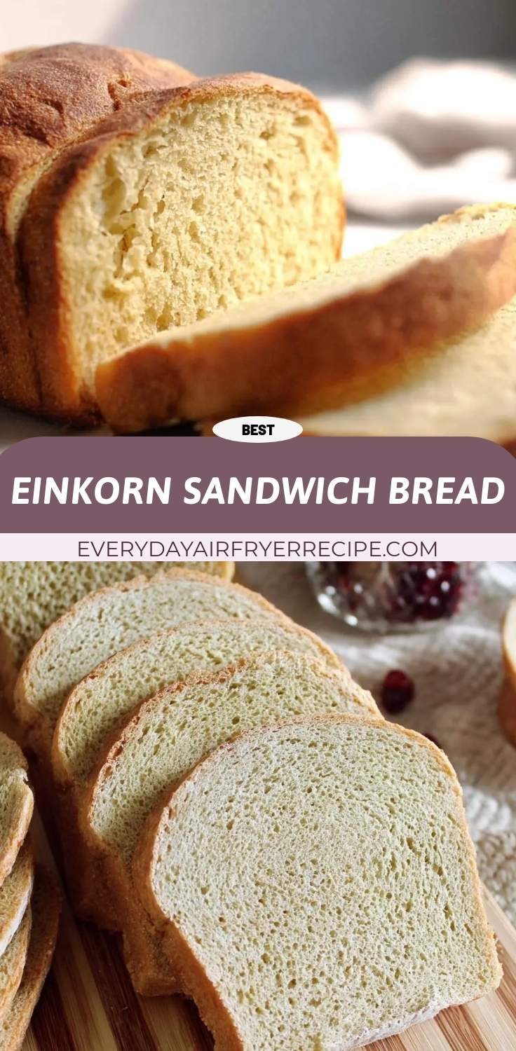 einkorn sandwich bread pinterest