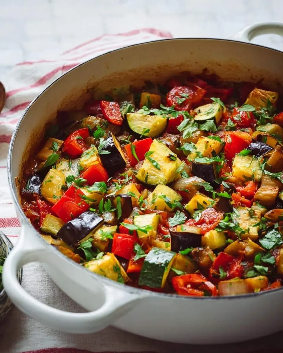 homemade french ratatouille