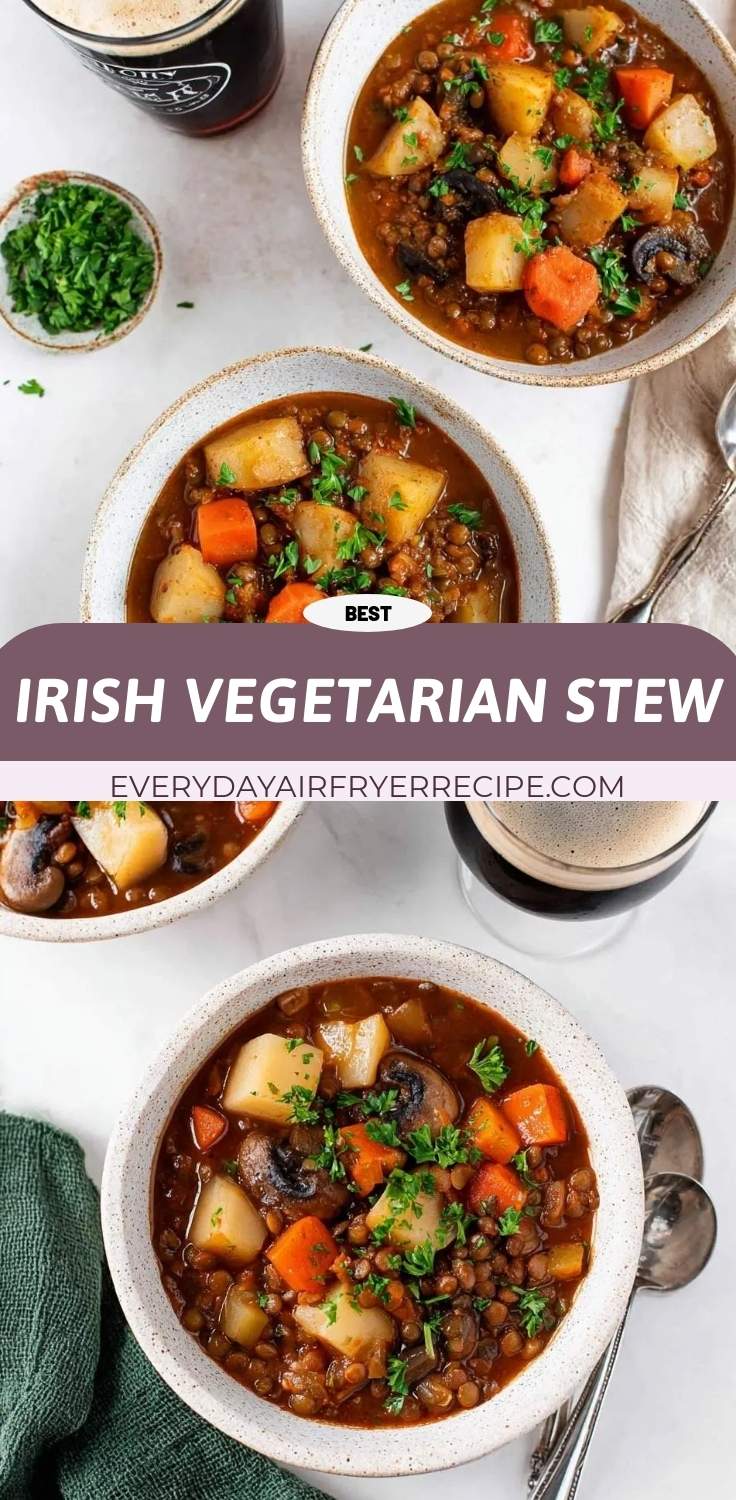 irish vegetarian stew pinterest