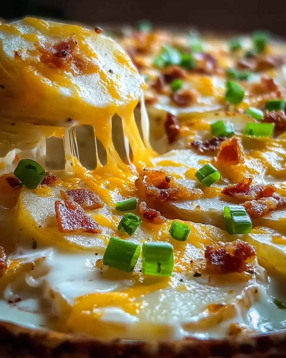 loaded scalloped potatoes recipe