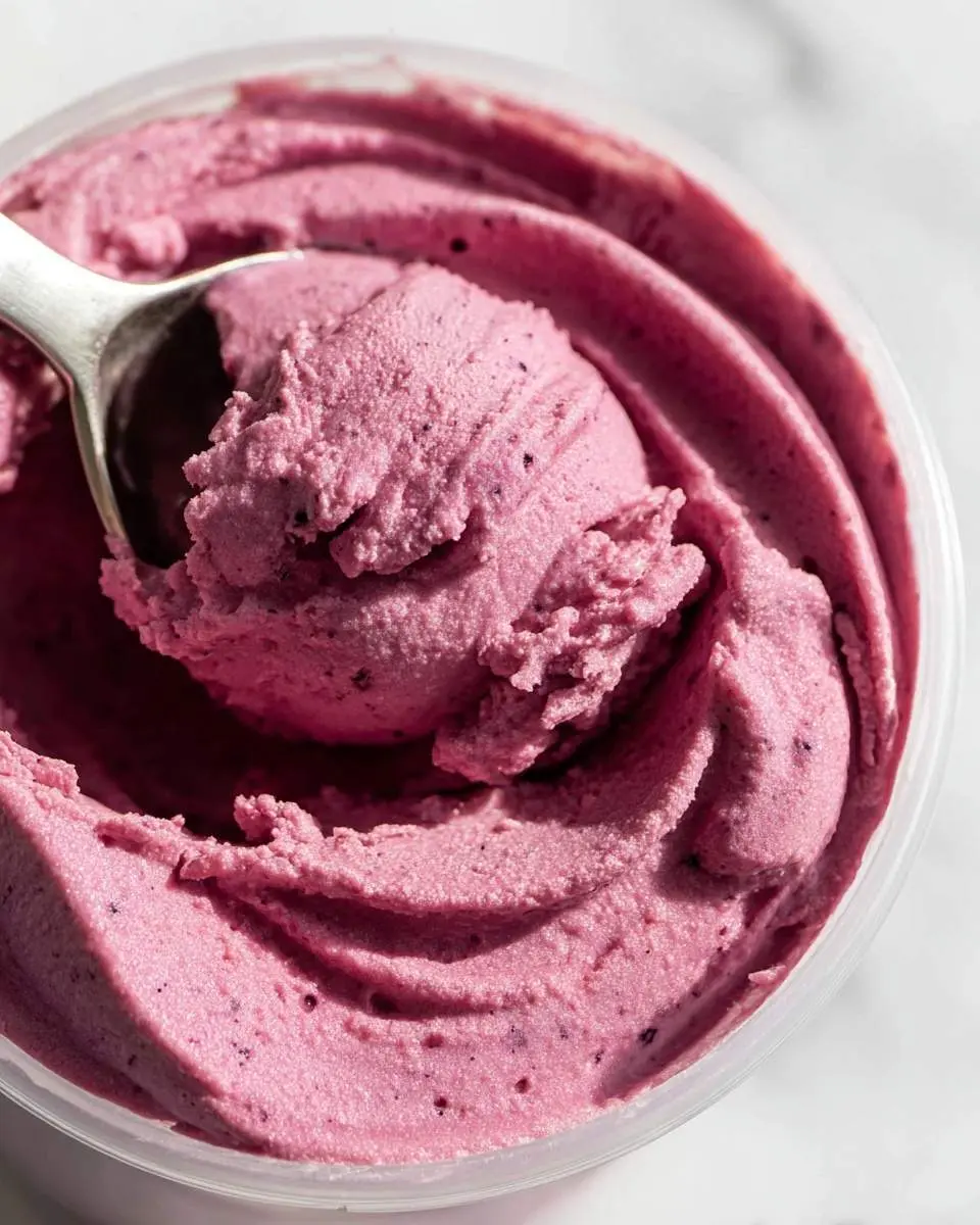 ninja creami blueberry frozen yogurt recipe