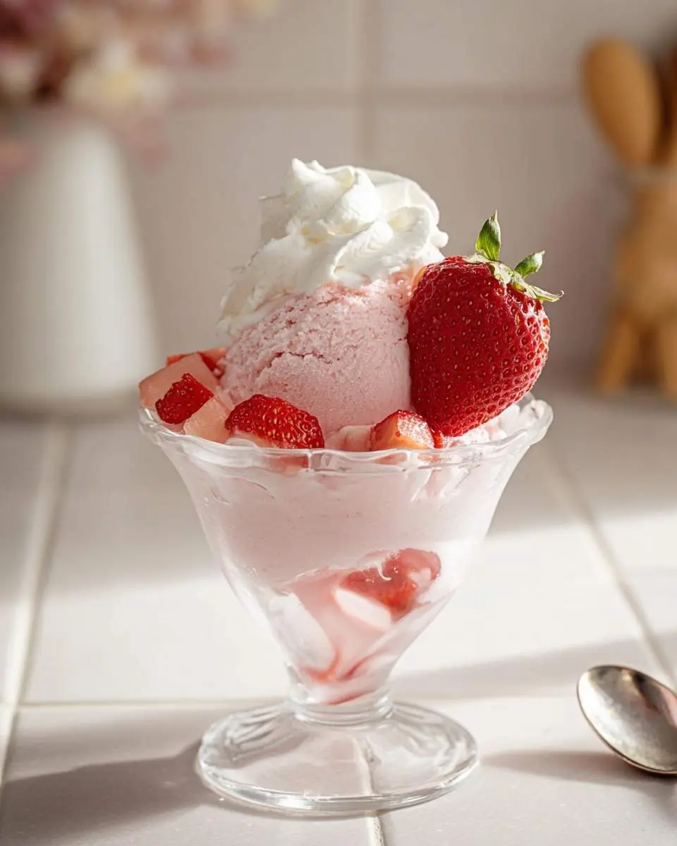 ninja creami strawberry frozen yogurt recipe