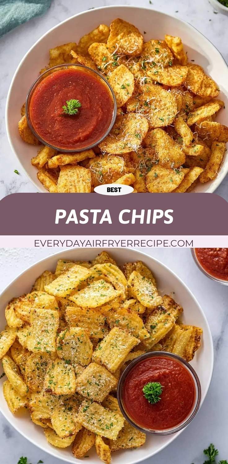 pasta chips pinterest
