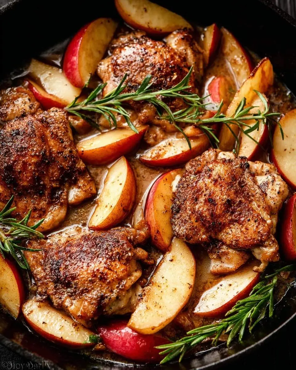 rosemary apple cider chicken