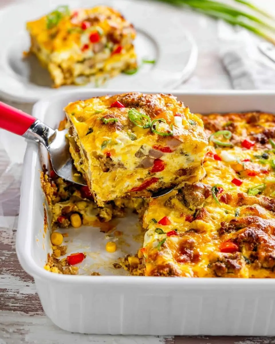 sausage egg breakfast casserole