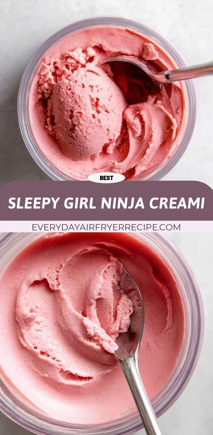 sleepy girl ninja creami pinterest