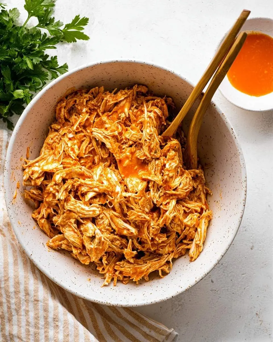 slow cooker buffalo chicken recipe