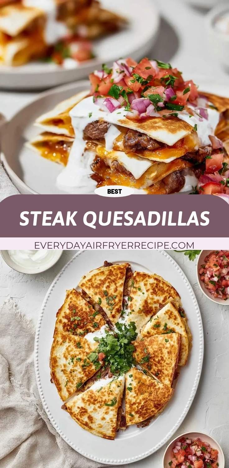 steak quesadillas pinterest