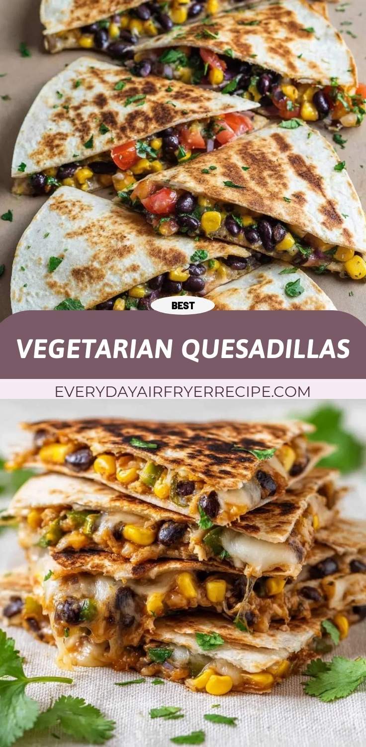 vegetarian quesadillas pinterest