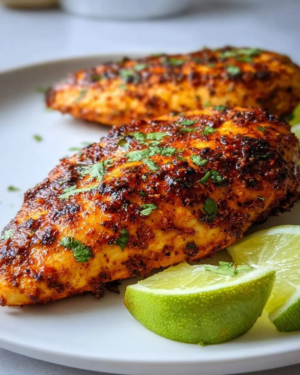 air fryer chili lime chicken breast recipe