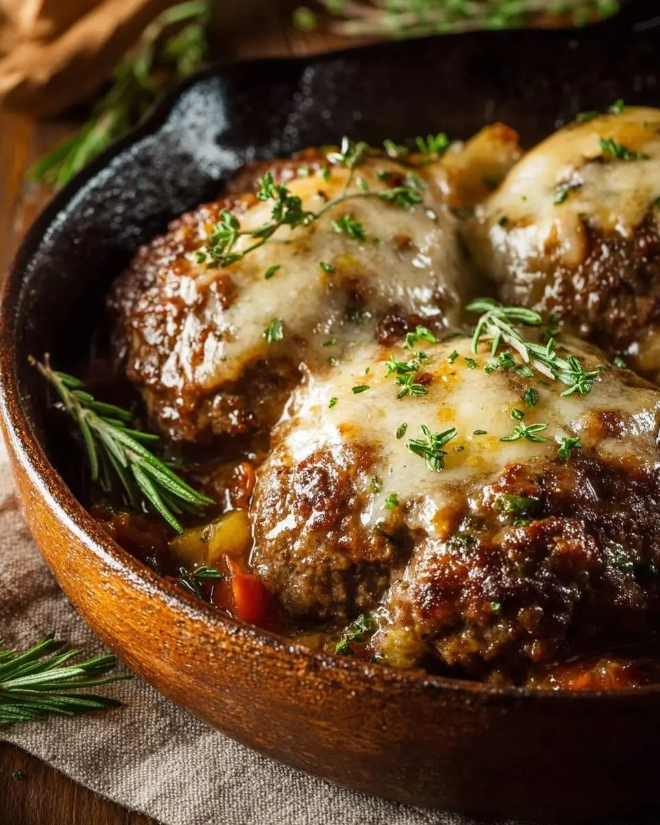 amish hamburger steak bake recipe