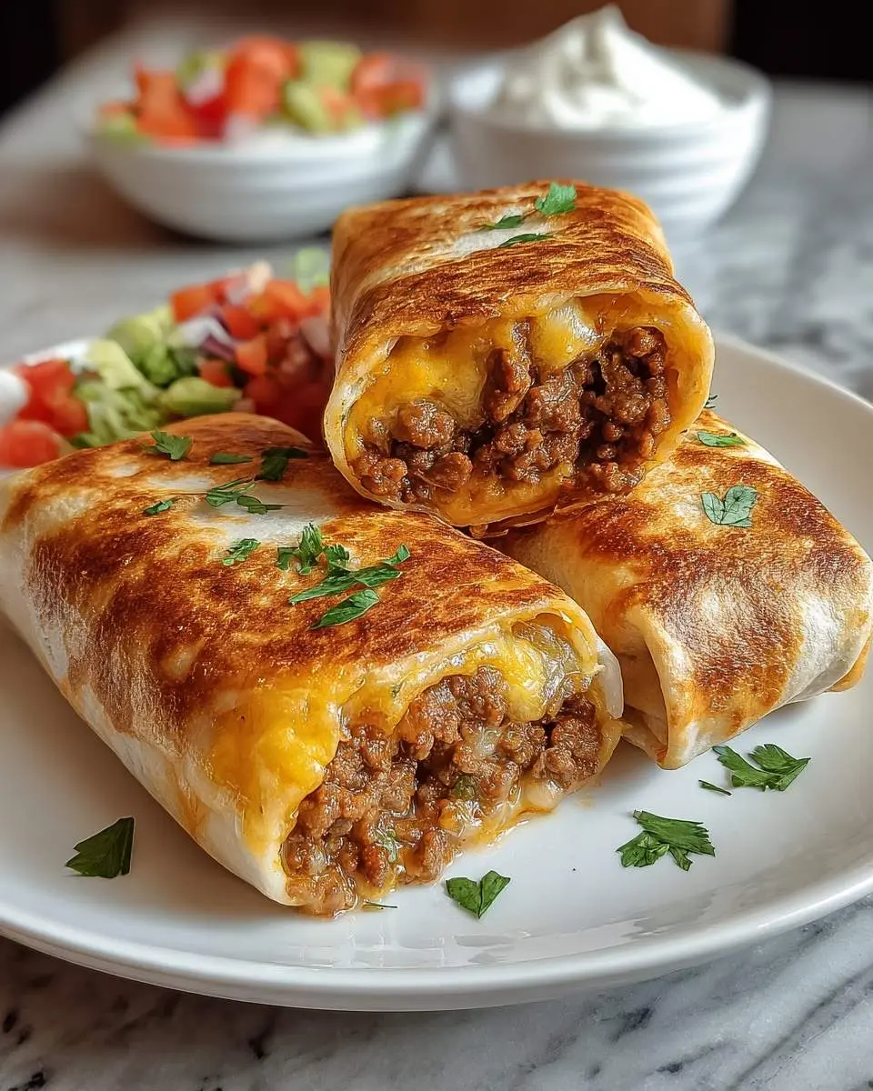 beef and cheese chimichangas recipe 1