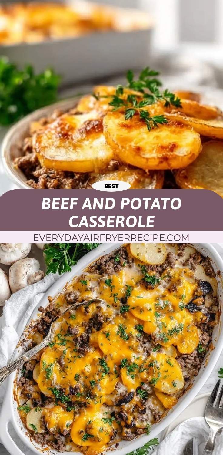 beef and potato casserole pinterest